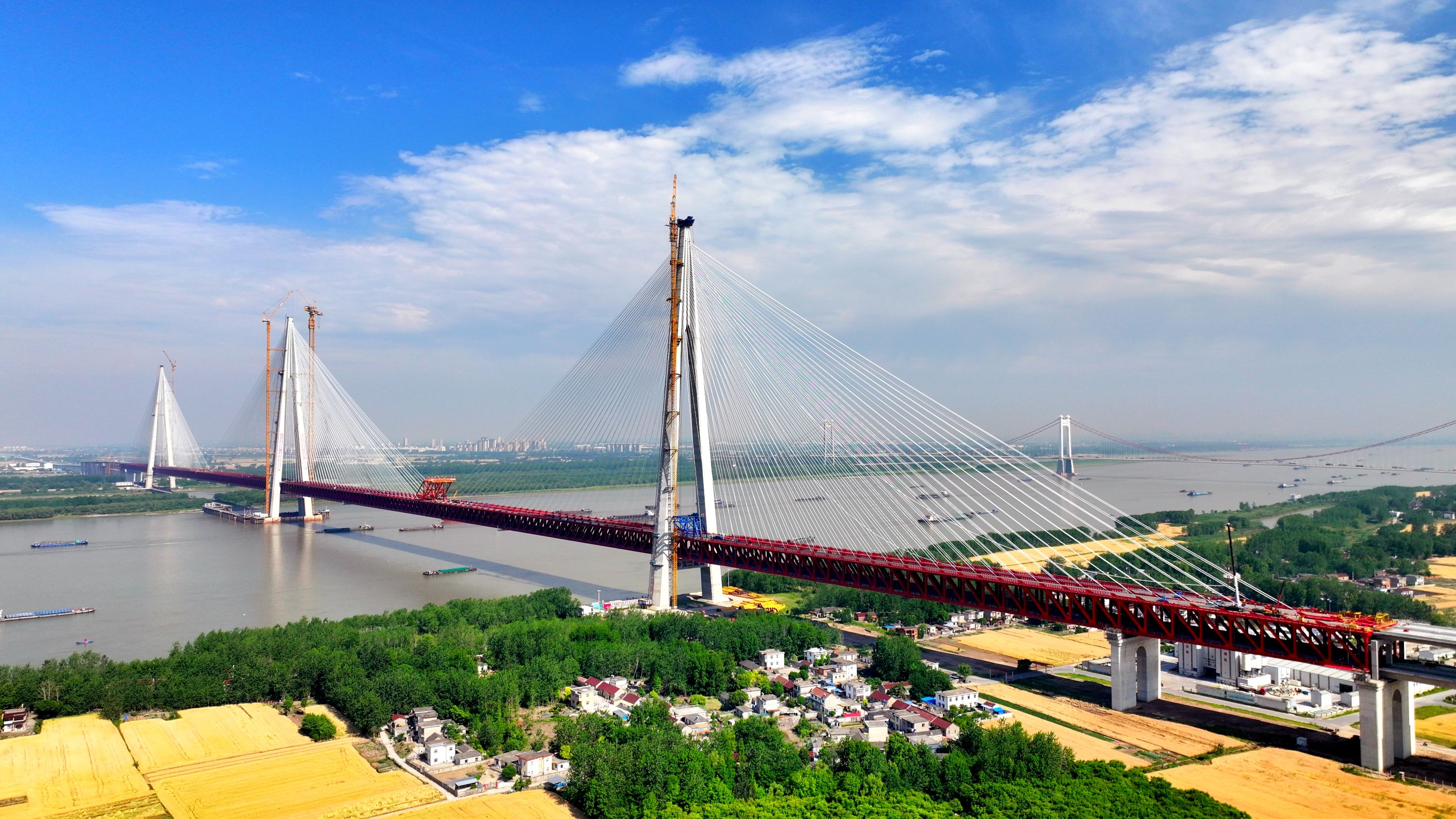 巢马铁路马鞍山长江公铁大桥-刘文婷摄5