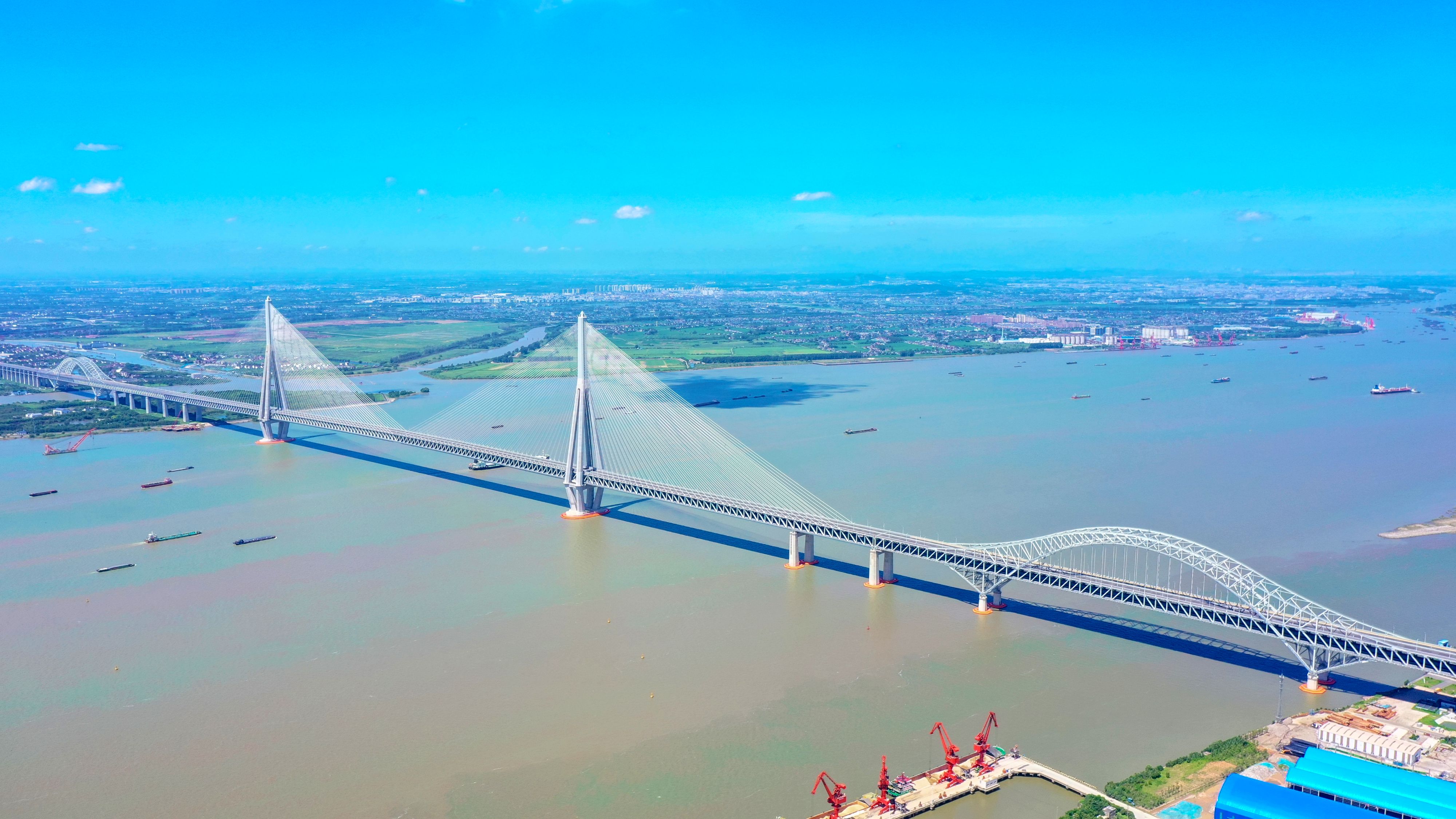 常泰长江大桥-赵振宇摄