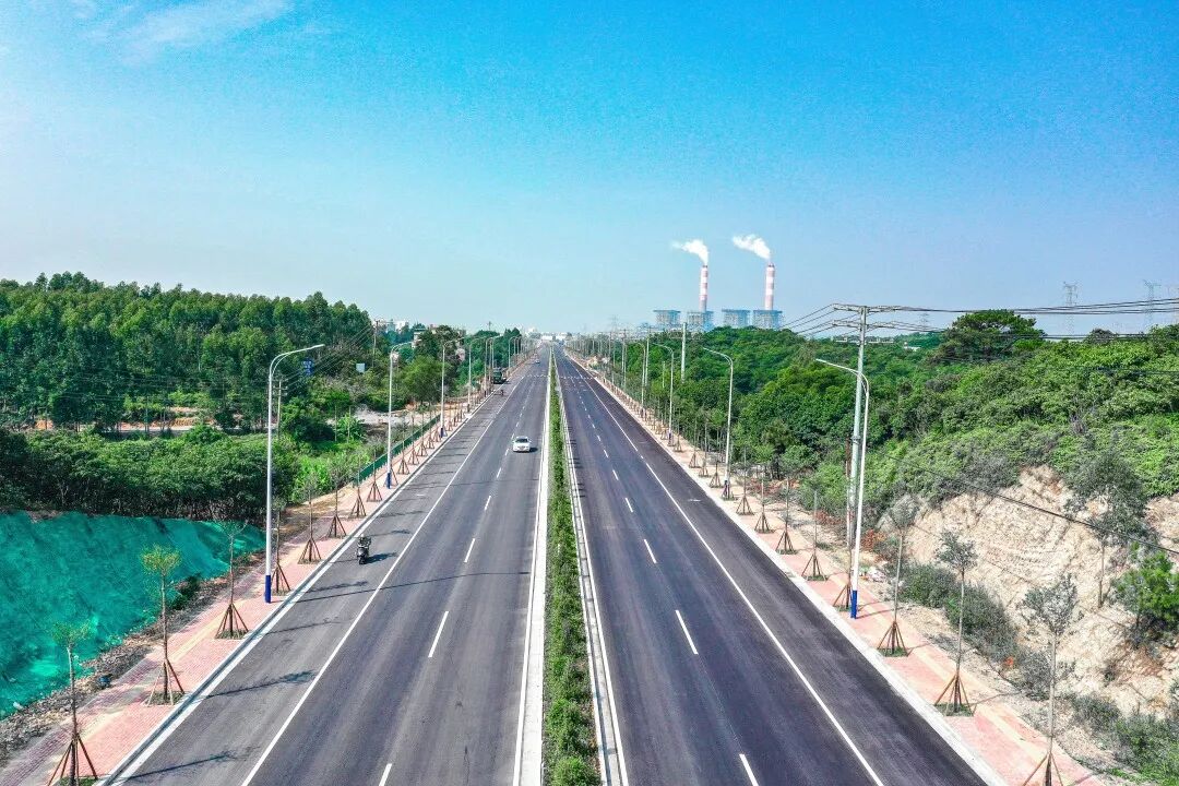 广西防城港沙企大道工程